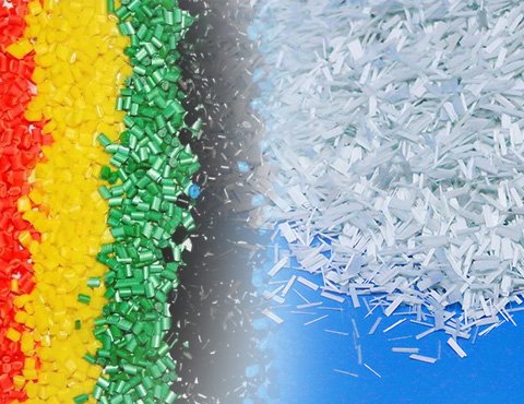 Fibres de verre coupées pour PP