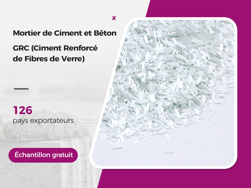 Strands Coupées Pour Ciment