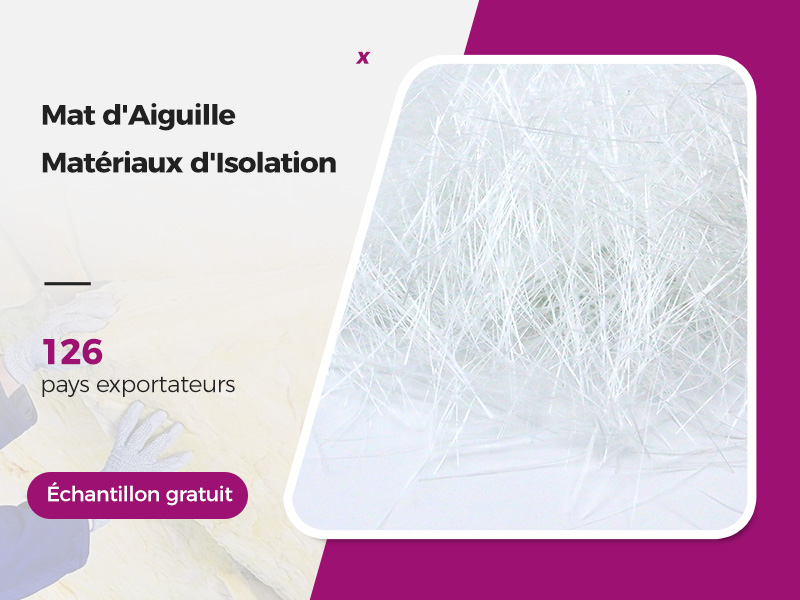 Fibres Coupées En Fibre De Verre Pour Mat Aiguilleté